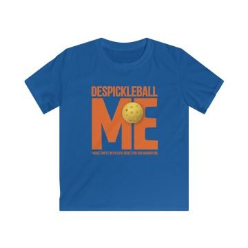 Kid's T-SHIRT, DesPICKLEBALL ME Softstyle Tee, Printed - Image 4