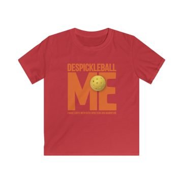 Kid's T-SHIRT, DesPICKLEBALL ME Softstyle Tee, Printed - Image 5