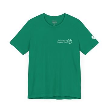 GRC Tennis 2-sided Sleeve Print Jersey Short Sleeve Unisex Tee, 50th Anniversary Edition - Image 2