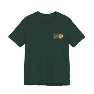 GRC Chest-pocket 50th Anniversary Logo T-Shirt, Unisex Bella+Canvas - Image 10