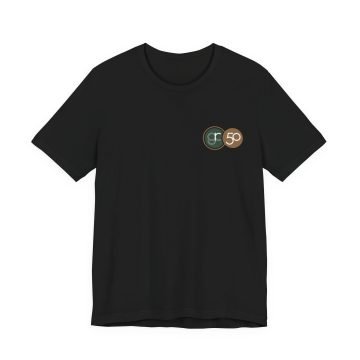 GRC Chest-pocket 50th Anniversary Logo T-Shirt, Unisex Bella+Canvas - Image 6