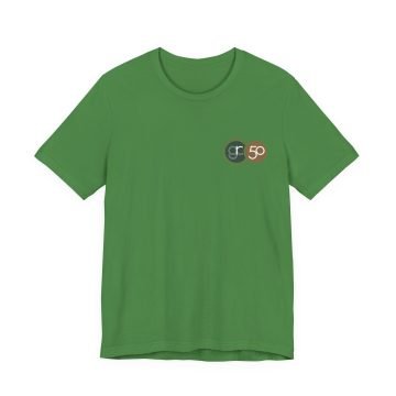 GRC Chest-pocket 50th Anniversary Logo T-Shirt, Unisex Bella+Canvas - Image 4